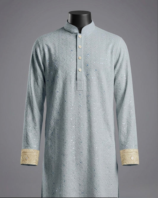 Light Blue Jaali (80AUD/ 45GBP)